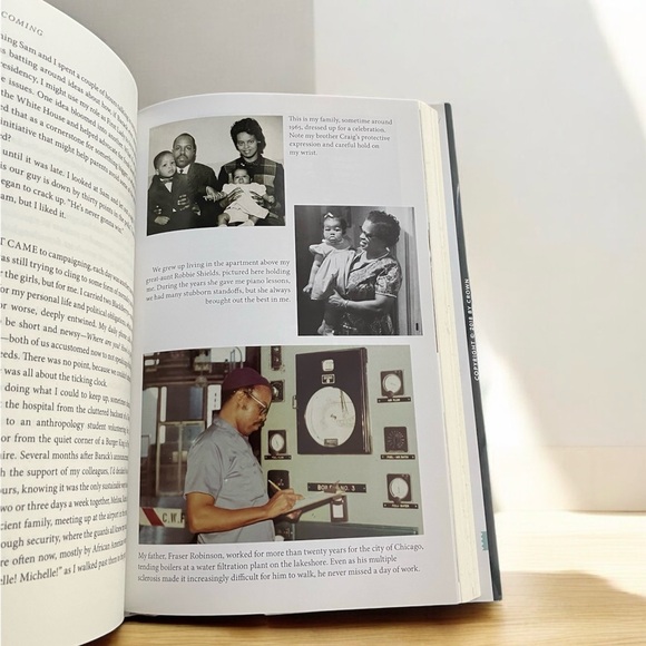 2/$30 NEW Becoming Michelle Obama Hard Cover Book Oprah's 2018 Book Club - Picture 8 of 10